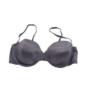 Sweet Nothings Gray Full Coverage Convertible Underwire T-Shirt Bra Size 36B